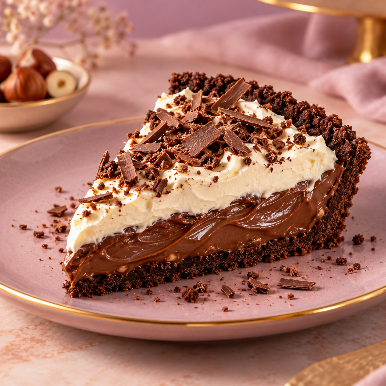 Torta Cookie com Nutella